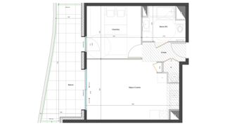  Appartement à vendre 2 pièces 41 m²