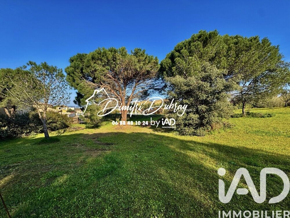 Vente Terrain Vente Terrain à bâtir 625 m&sup2; Bizanet
