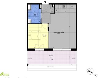  Appartement à vendre 2 pièces 49 m²