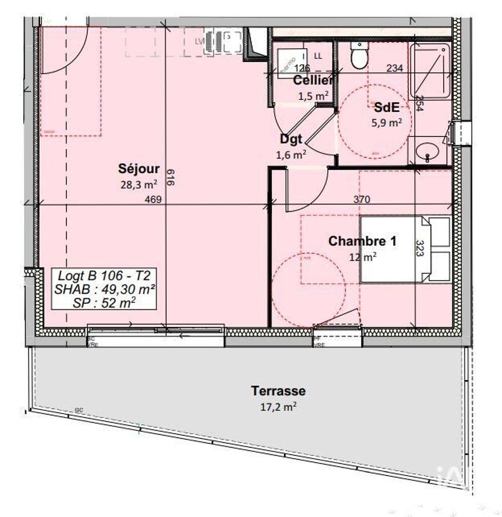 Vente Appartement 2 pièces