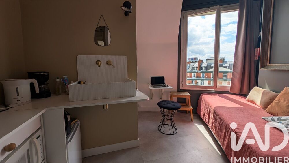 vente Appartement - 1 pièce(s) - 8 m² Paris 16