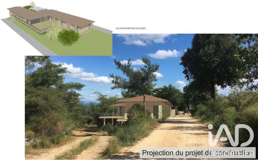 Vente Terrain Vente Terrain à bâtir 6 847 m&sup2; Saint-andré-d'olérargues