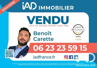  Appartement à vendre 2 pièces 44 m²