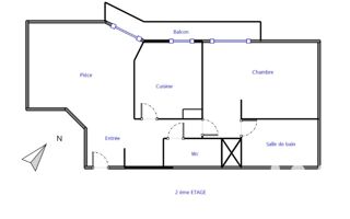  Appartement à vendre 2 pièces 47 m²