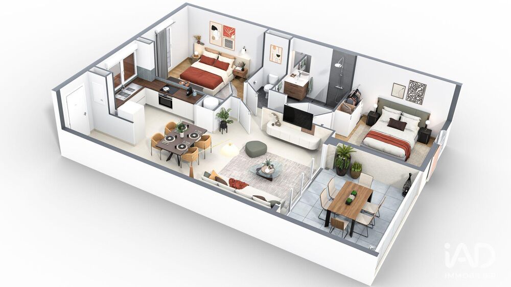 Vente Appartement 3 pièces