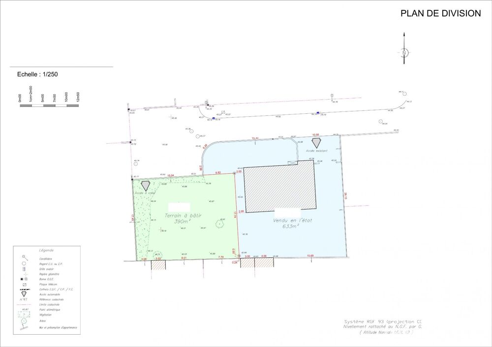 Vente Terrain Vente Terrain à bâtir 390 m&sup2; Maché