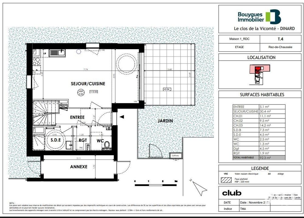 Vente Maison/villa 4 pièces