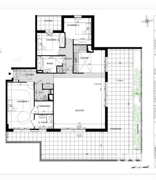  Appartement à vendre 4 pièces 116 m²