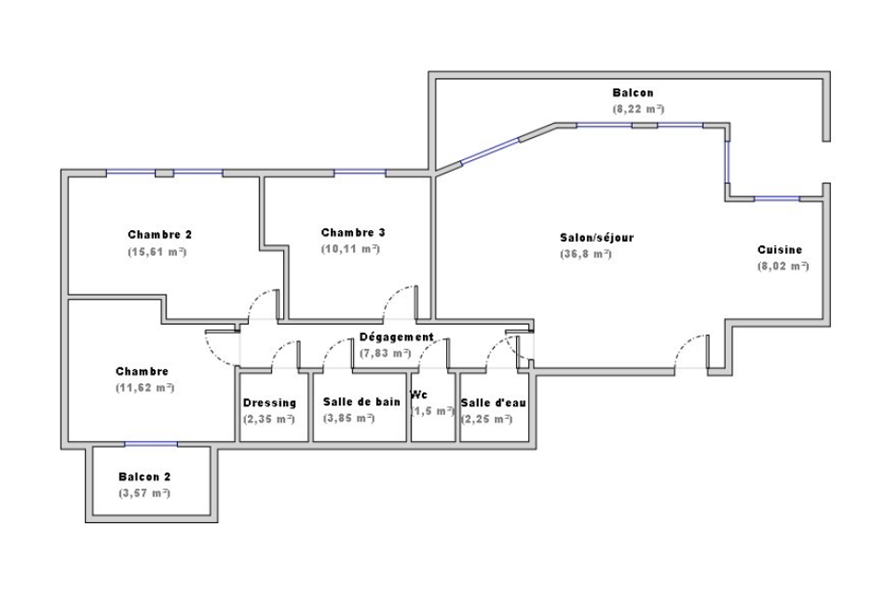 Vente Appartement Vente Appartement 4 pièces Villeurbanne