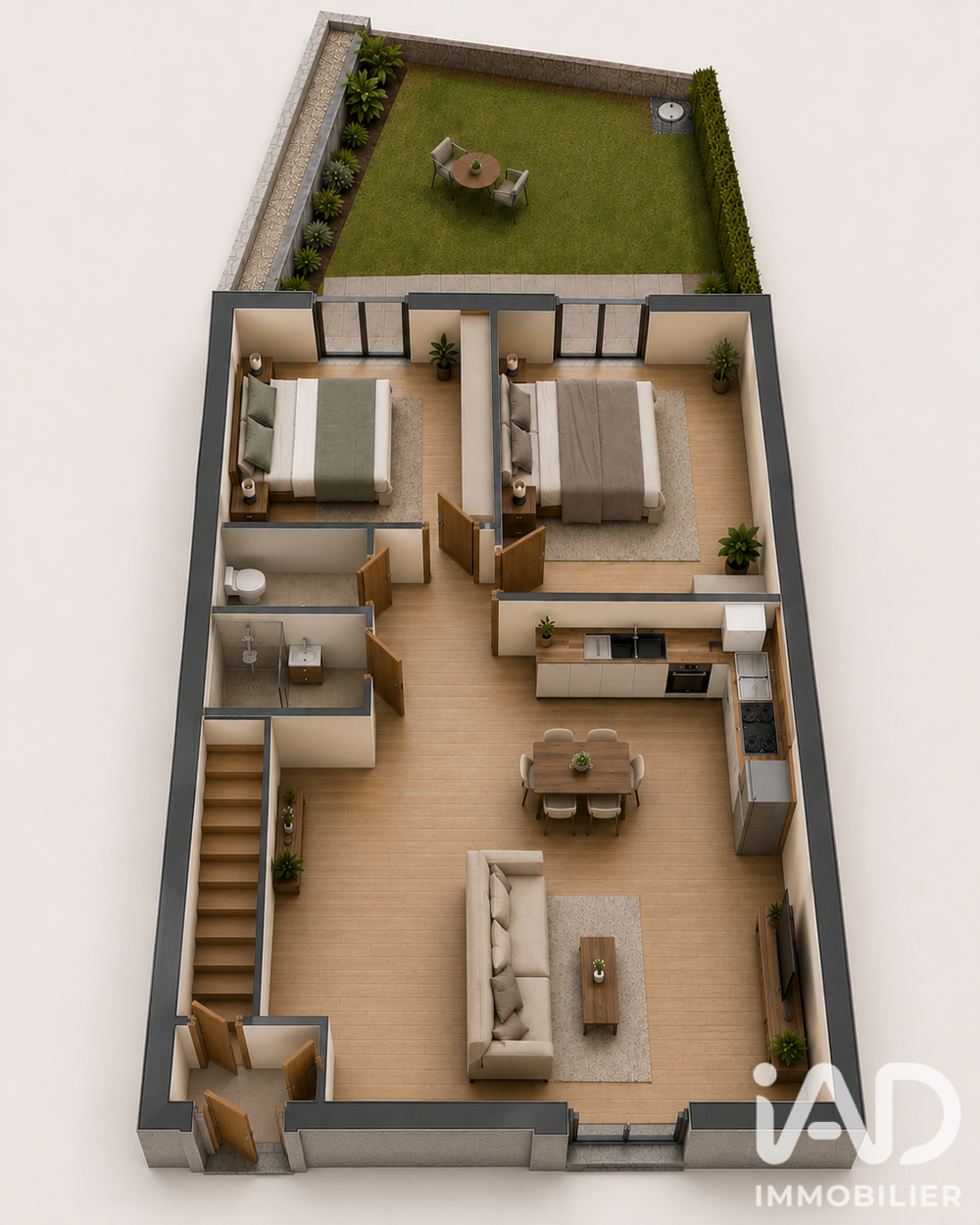 Vente Appartement 3 pièces