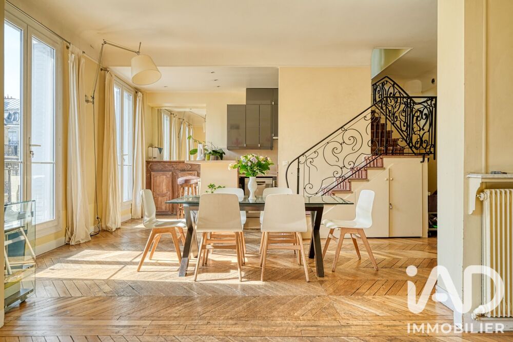 vente Appartement - 7 pièce(s) - 144 m² Paris 8