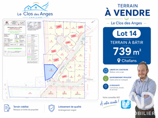  Terrain à vendre 739 m²