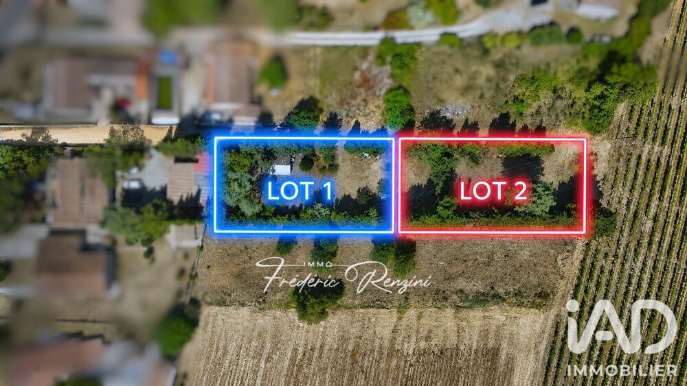 vente Terrain - 838 m² Villegailhenc (11600)