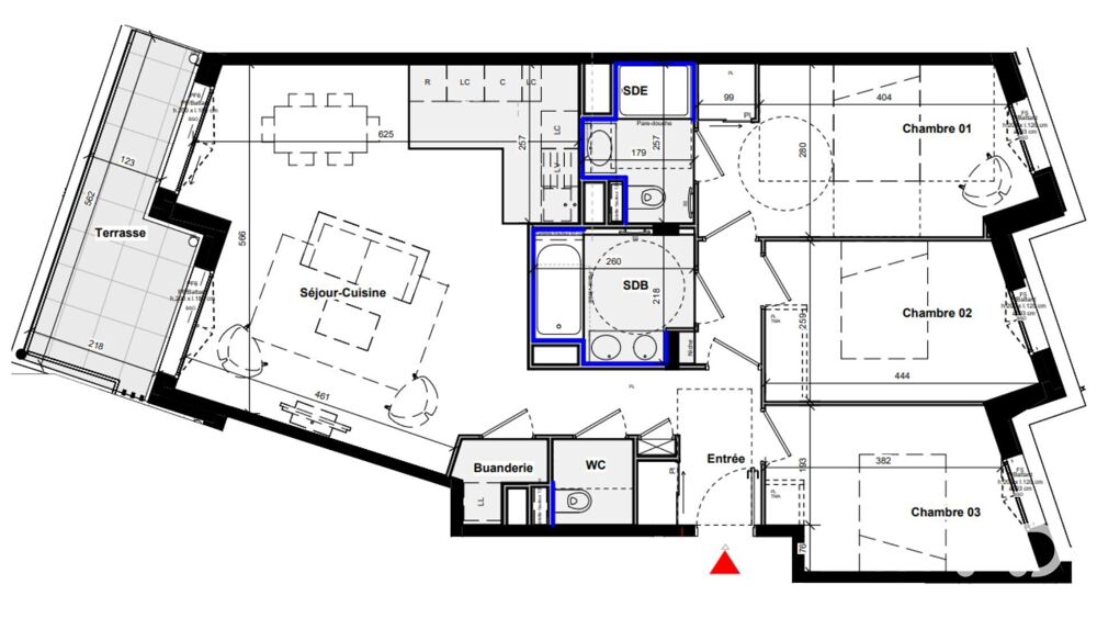 Vente Appartement 4 pièces