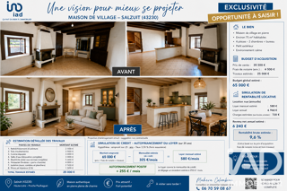  Maison à vendre 4 pièces 75 m²