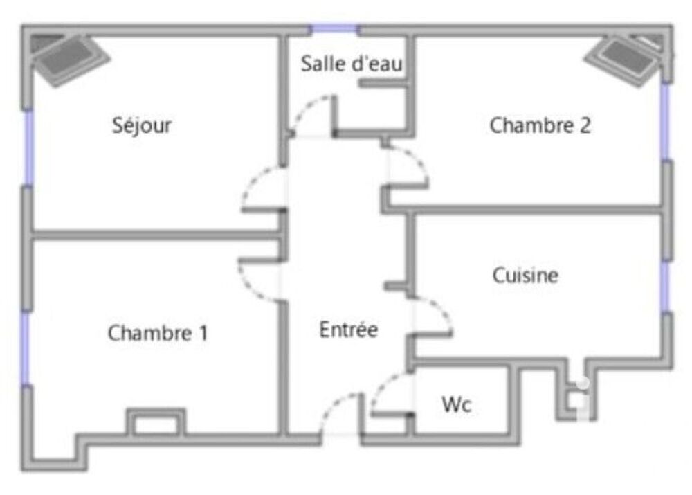 vente Appartement - 3 pièce(s) - 54 m² Rosny-sous-Bois (93110)