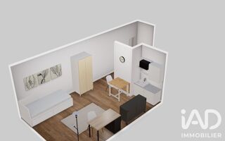  Appartement à louer 1 pièce 25 m²