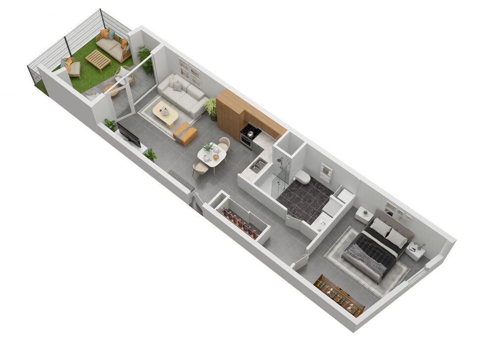 Vente Appartement 2 pièces