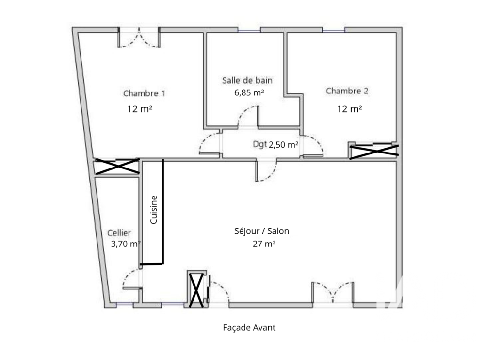 Vente Maison/villa 3 pièces