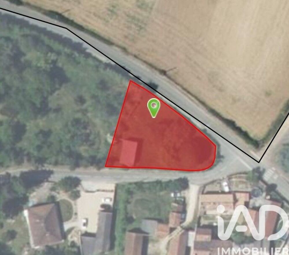 Vente Terrain Vente Terrain à bâtir 1 220 m&sup2; Montamisé