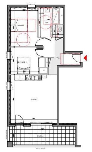  Appartement à vendre 3 pièces 68 m²