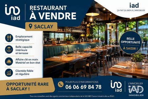 Vente Restaurant 220 m&sup2; 194000 91400 Saclay