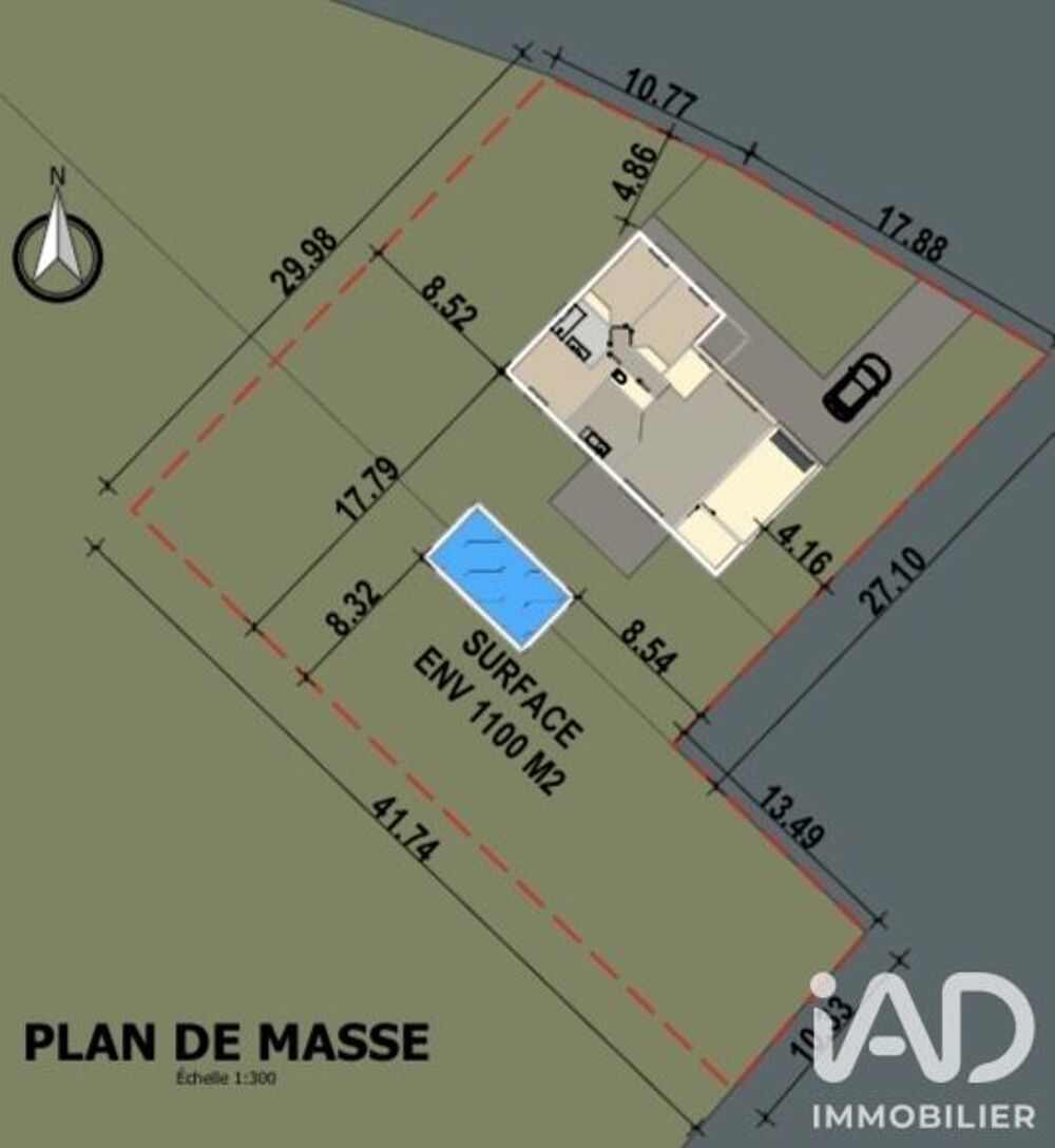 Vente Terrain Vente Terrain à bâtir 1 200 m&sup2; Grayan-et-l'hôpital