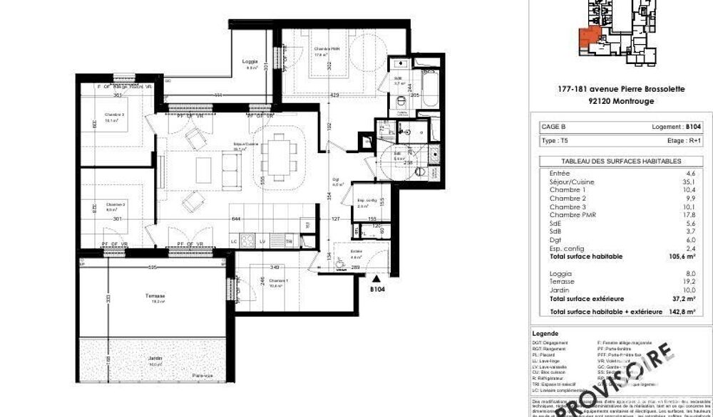 à vendre  Appartement Montrouge (92120)