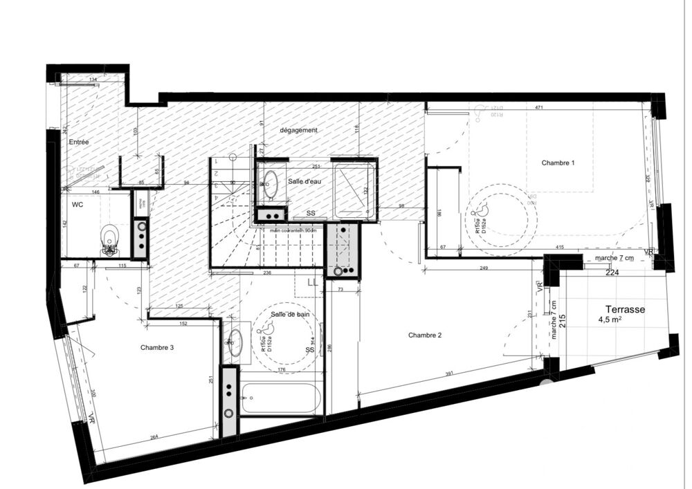Vente Appartement Vente Duplex 4 pièces Castelnau-le-lez