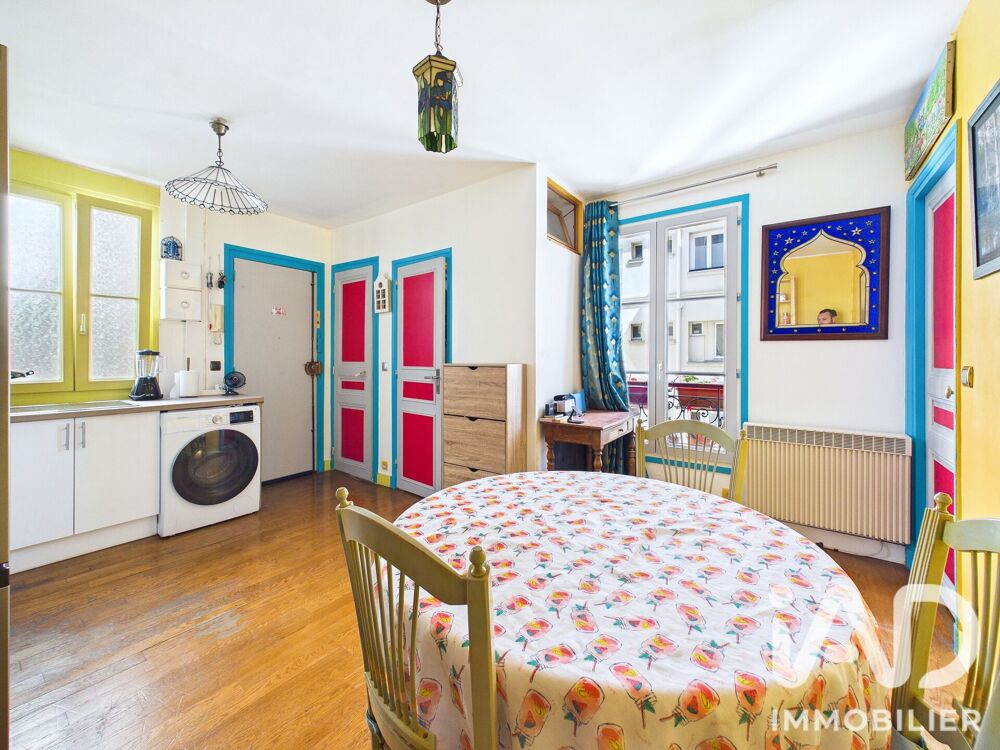 vente Appartement - 2 pièce(s) - 28 m² Paris 18