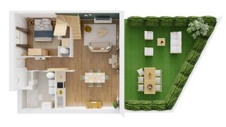  Maison 4 pi�ces 95 m� Pessac
