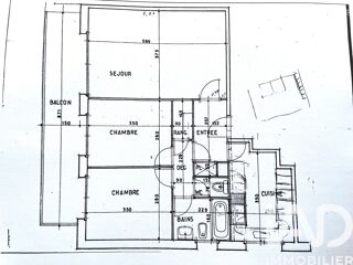  Appartement à vendre 3 pièces 62 m²
