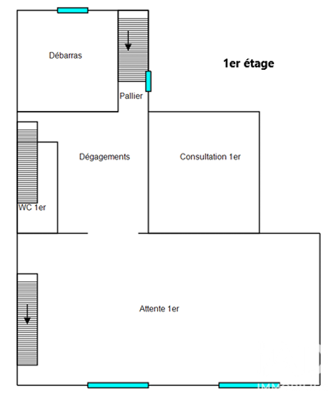   Vente Boutique/Local commercial 182 m&sup2; 