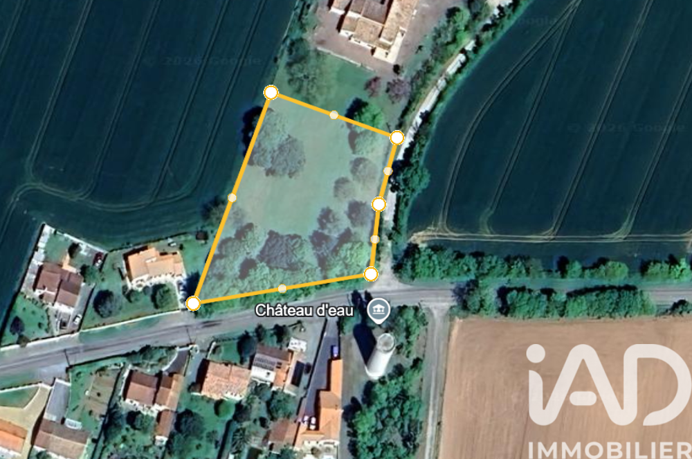 Vente Terrain Vente Terrain à bâtir 3 685 m&sup2; Bourgneuf