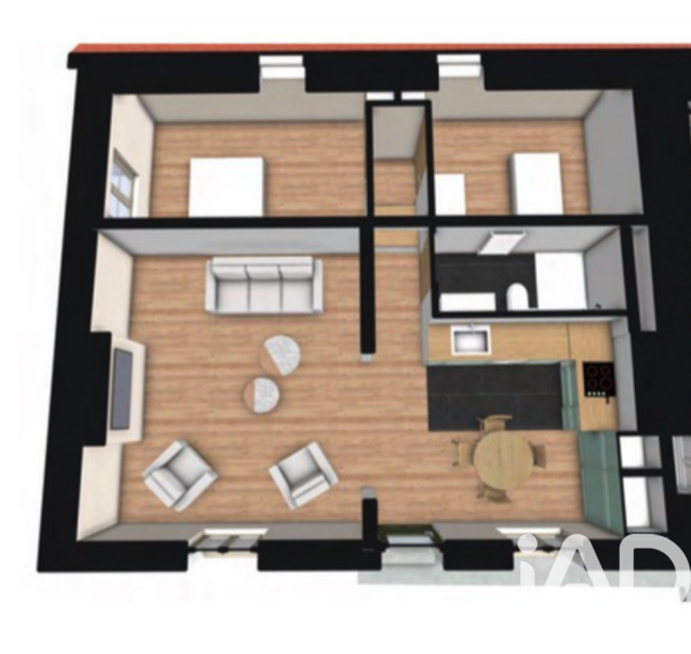 Vente Appartement 3 pièces