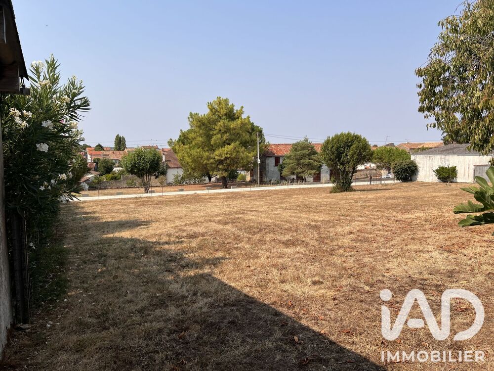 Vente Terrain Vente Terrain à bâtir 1 000 m&sup2; Chef-boutonne