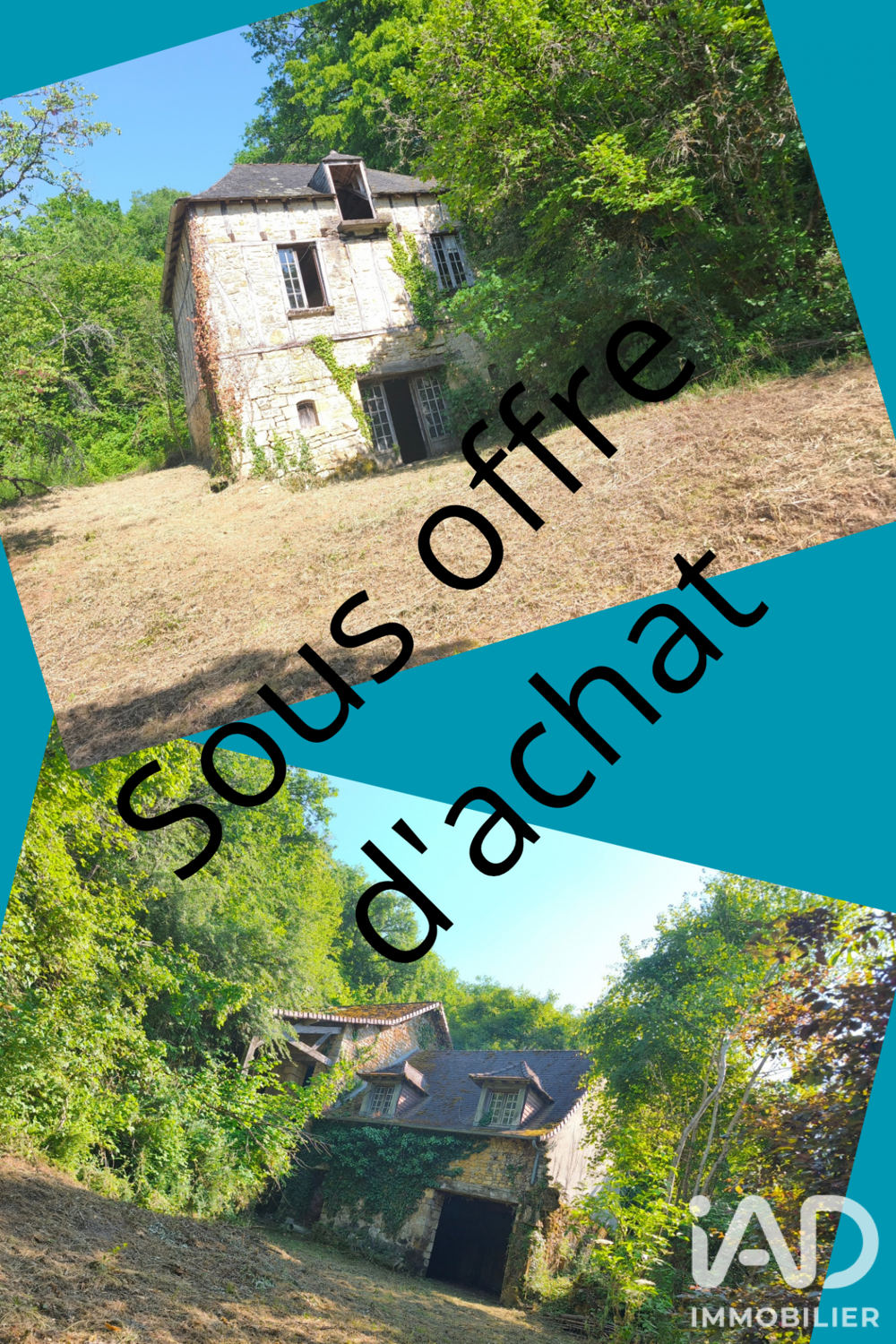 Vente Maison Vente Grange 1 pièce Terrasson-lavilledieu
