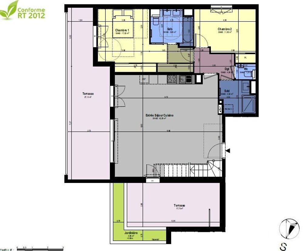 Vente Appartement Vente Appartement 4 pièces Châteauneuf-grasse