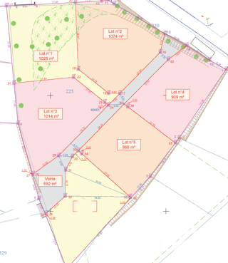  Terrain � vendre 866 m�