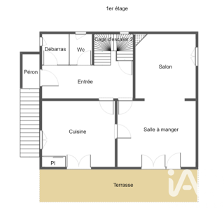  Maison à vendre 5 pièces 134 m²