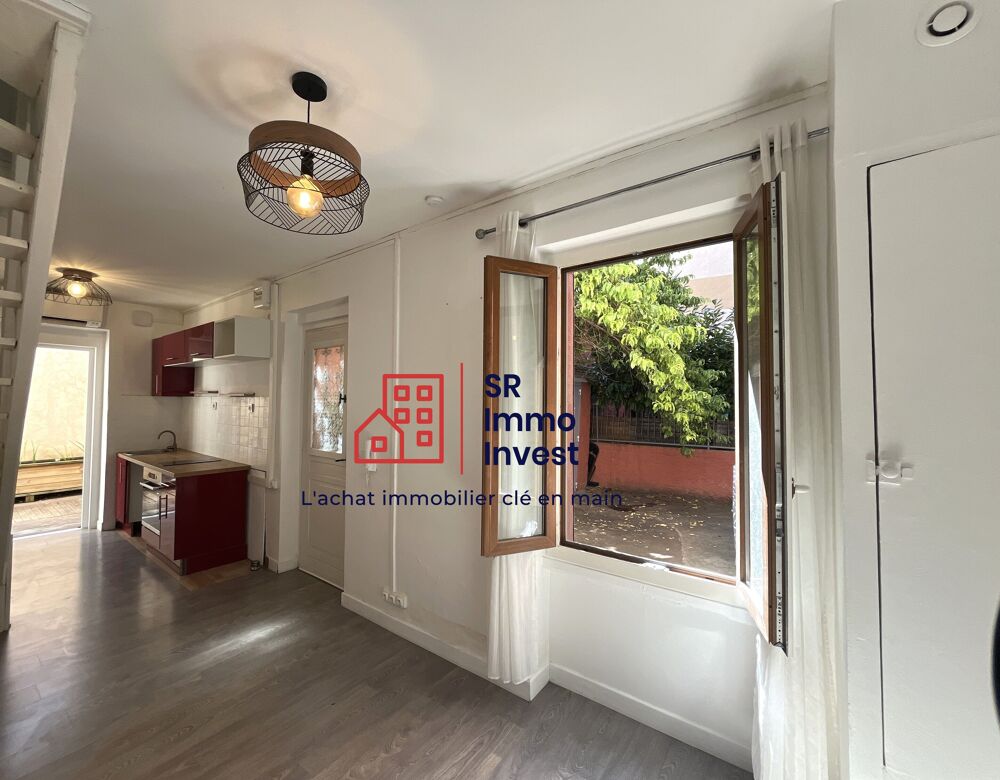 Vente Maison Maison de ville cosy-terrasse-pièce à aménager-Prox Gratte-Ciel Villeurbanne