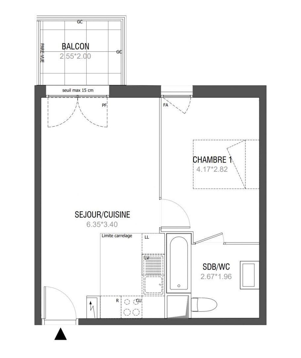 Vente Appartement Vente Appartement 2 pièces Hennebont