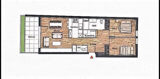  Appartement à vendre 3 pièces 64 m²