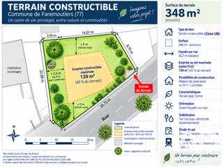  Terrain à vendre 348 m²