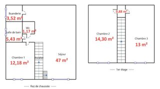  Maison à vendre 4 pièces 98 m²