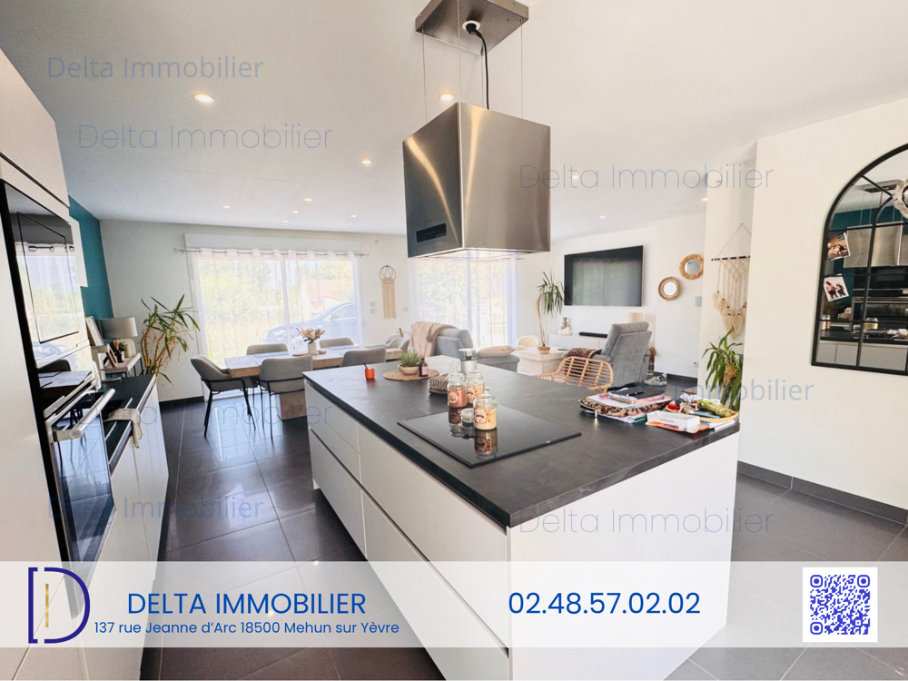 Vente Maison Méreau maison de plain pied 3 chambres avec garage & jardin Mereau