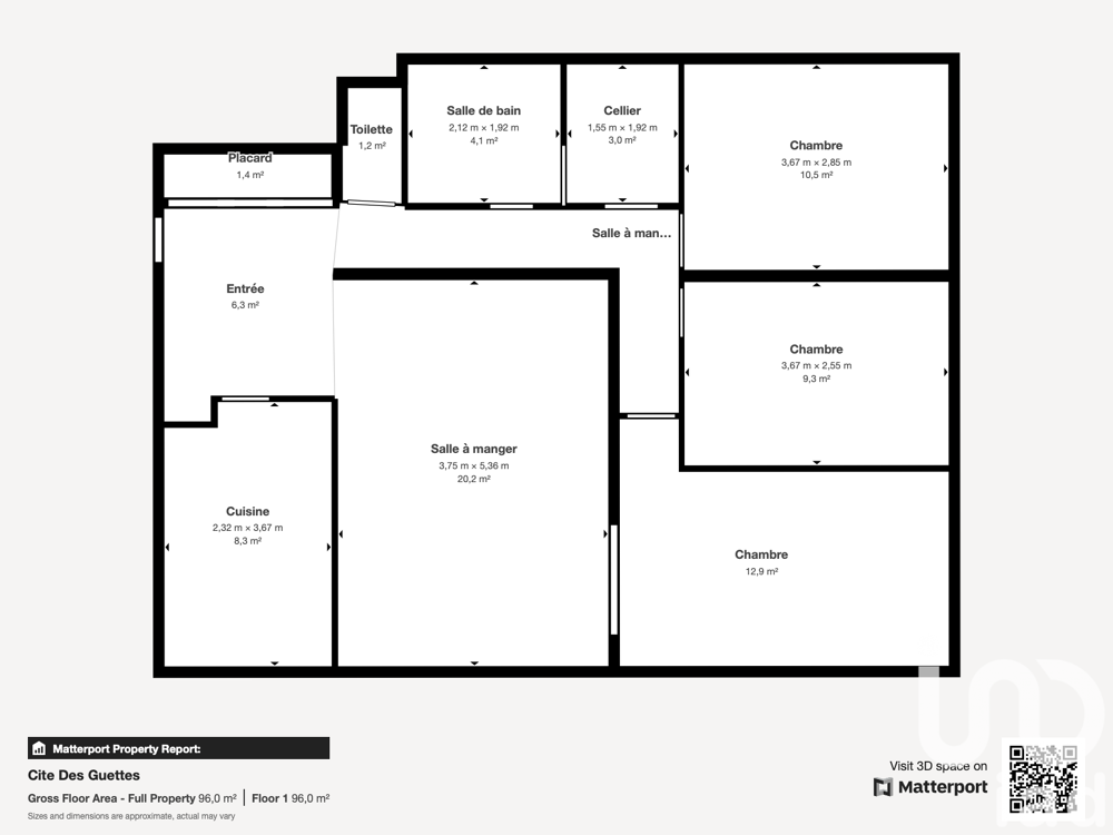 Vente Appartement 4 pièces