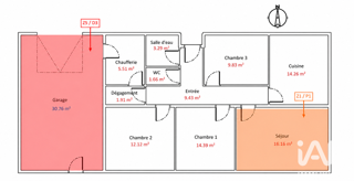  Maison à vendre 4 pièces 88 m²