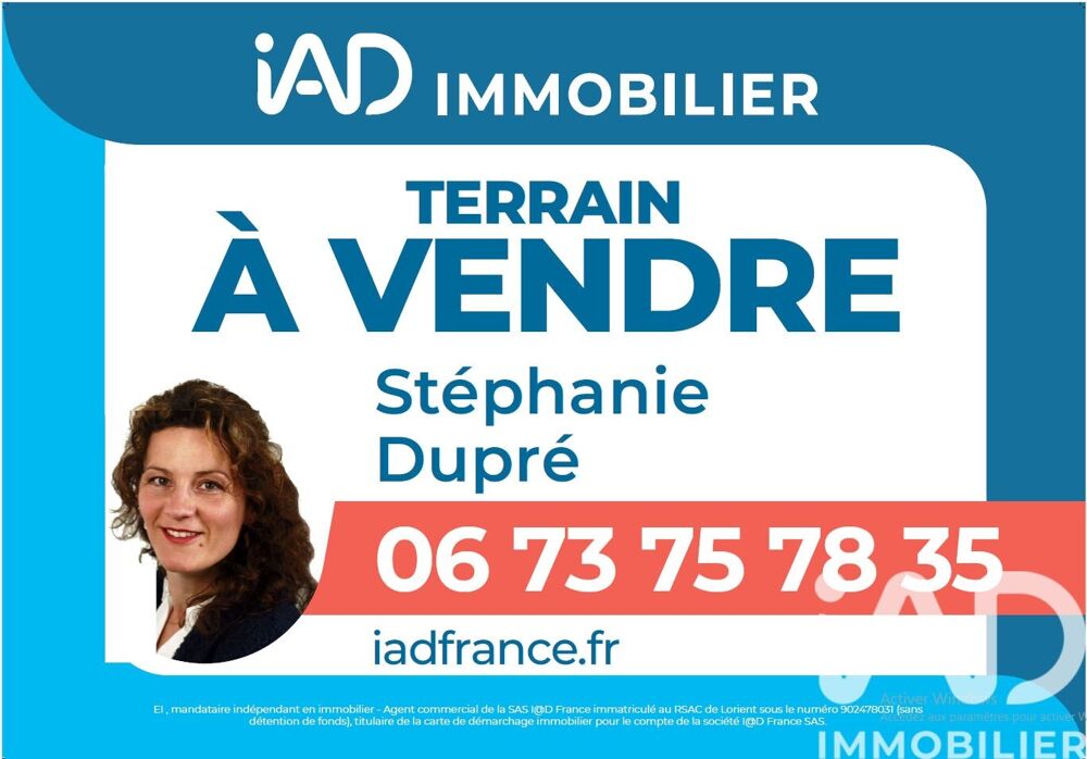vente Terrain - 409 m² Camors (56330)