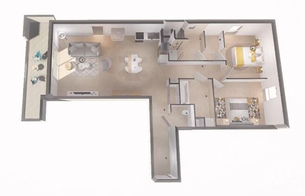 Vente Appartement 3 pièces
